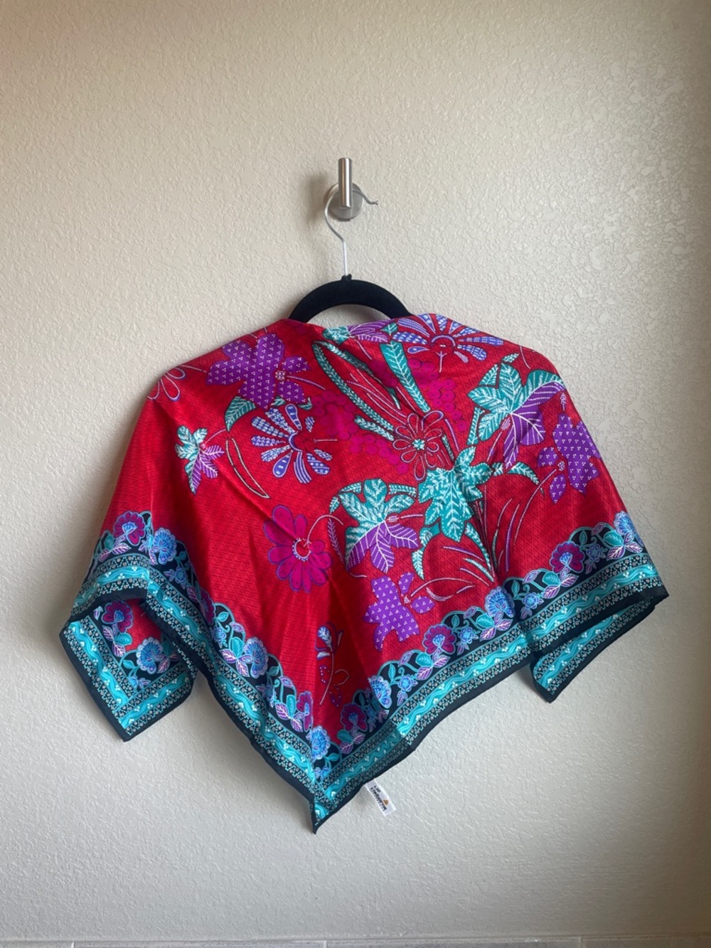 Vintage Liz Claiborne Silk Floral Scarf